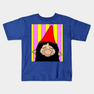 Funny Dwarf Garden Gnome Kids T-Shirt